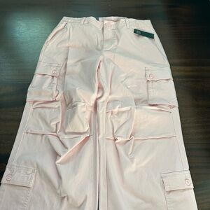 Pastel Pink Cargo Pants